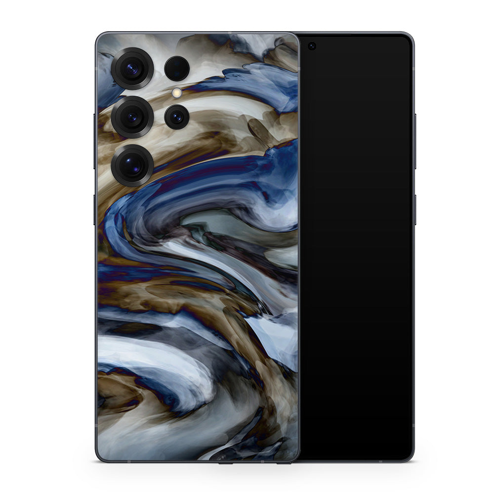 Haze Blue Galaxy S25 Skin