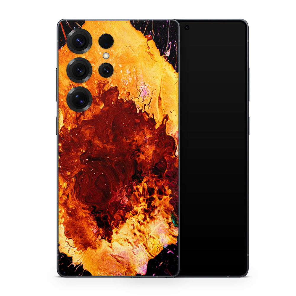 Acrylic Abstract Galaxy S25 Skin