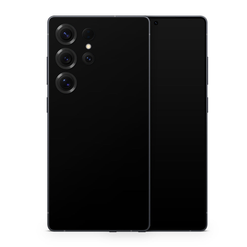 Black Galaxy S25 Skin