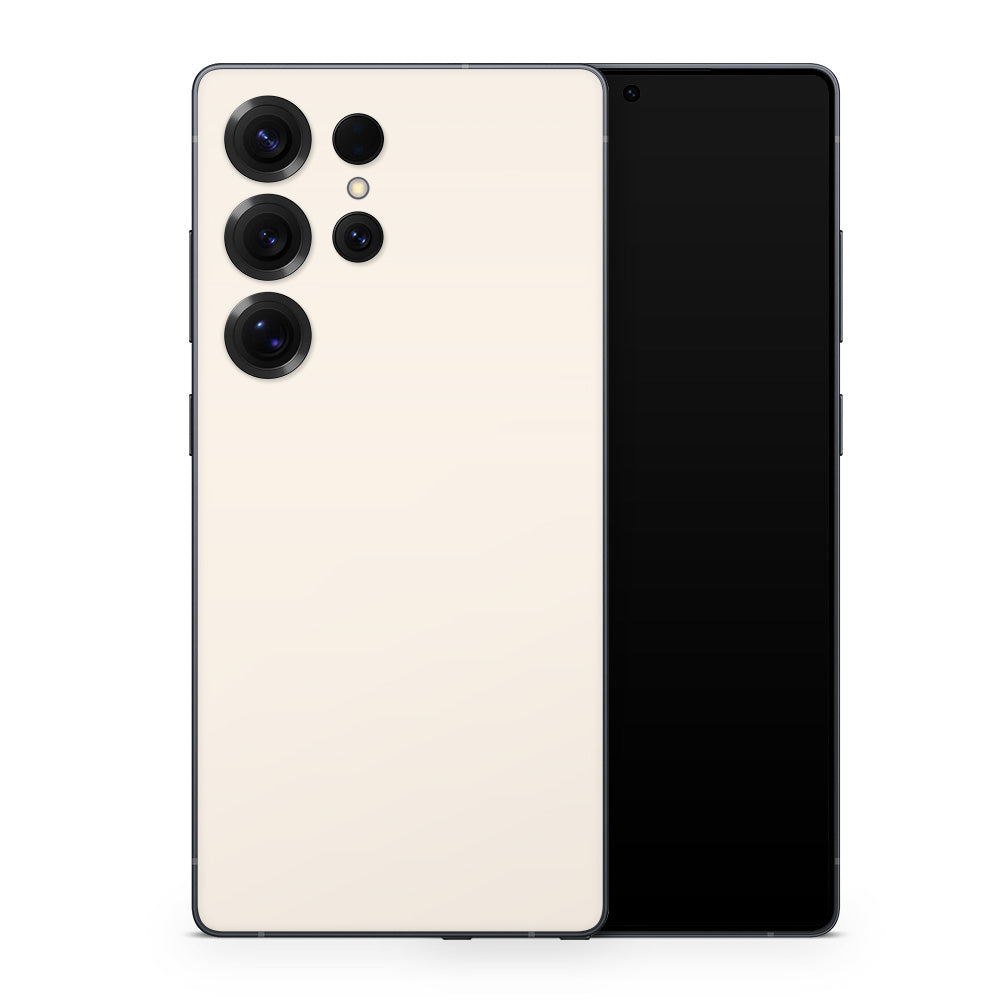 Cream Galaxy S25 Skin