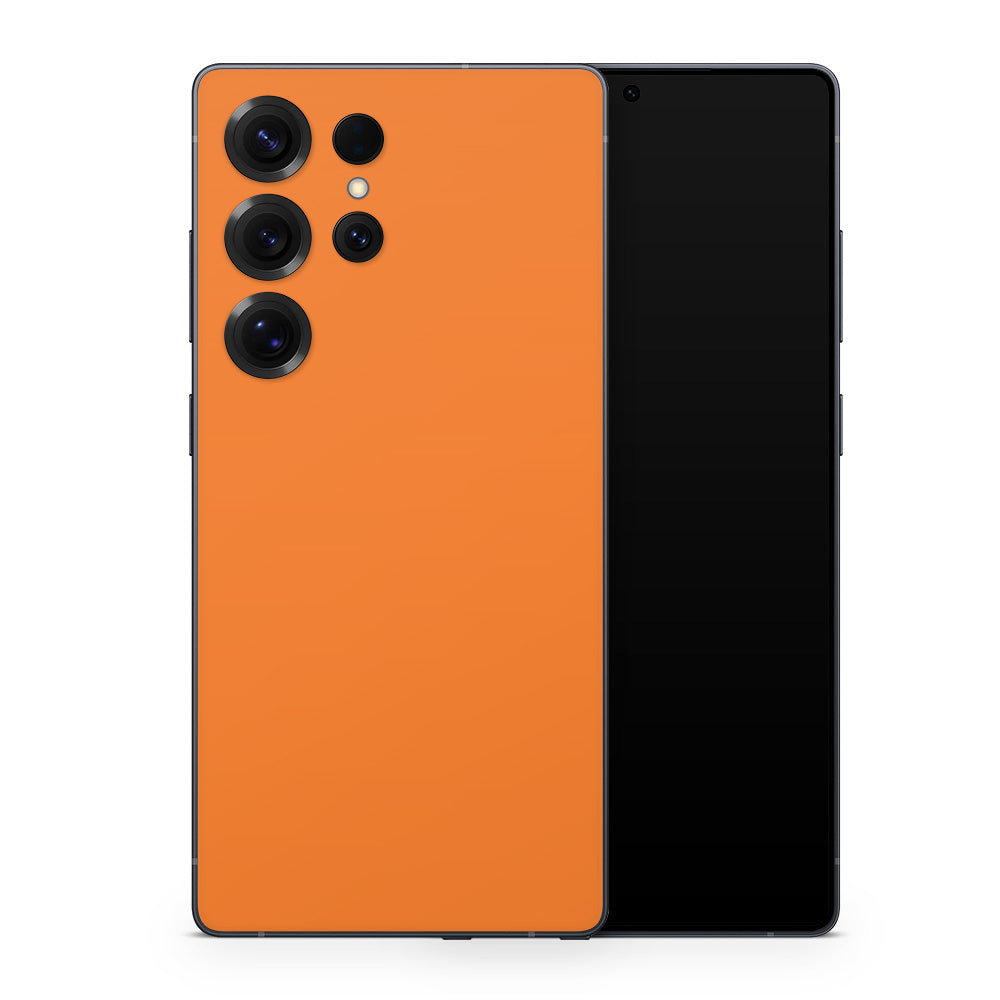 Orange Galaxy S25 Skin