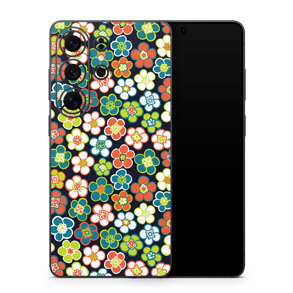 Bright Floral Galaxy S26 Skin