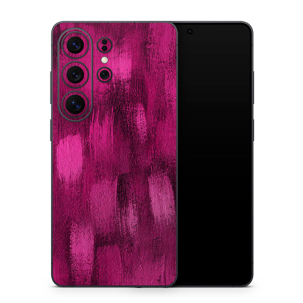 Brushed Pink Galaxy S26 Skin