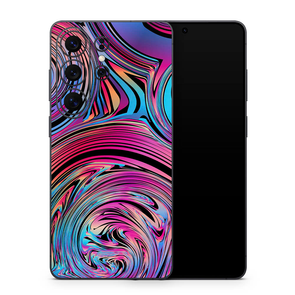 Circular Melt Galaxy S26 Skin
