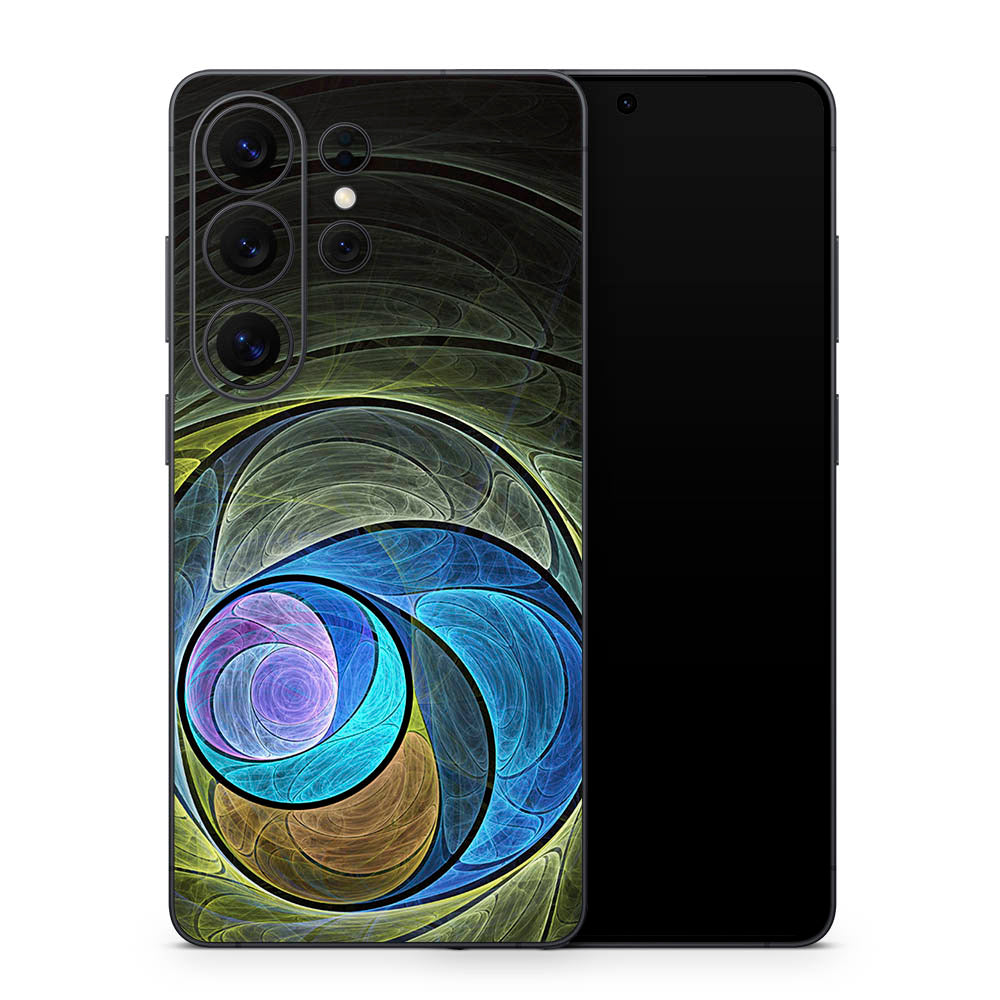 Spring Fractal Galaxy S26 Skin