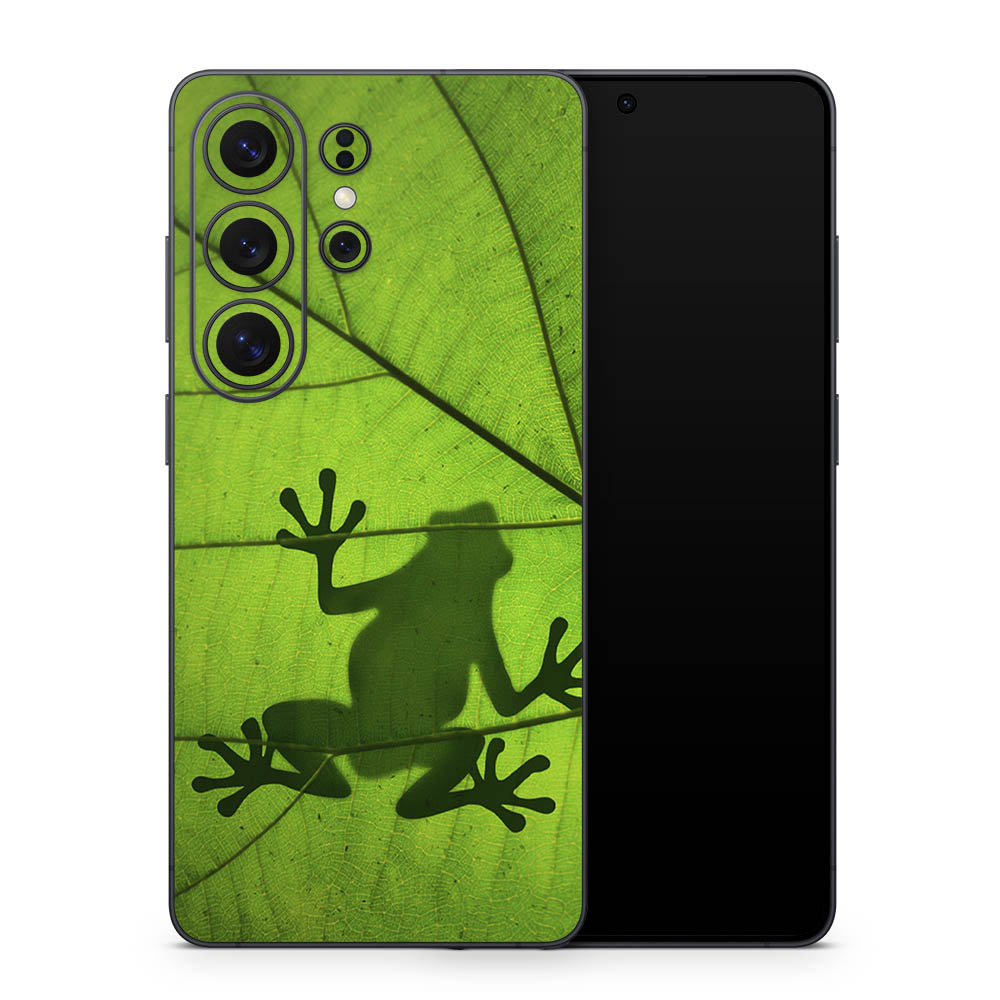 Frog Silhouette Galaxy S26 Skin