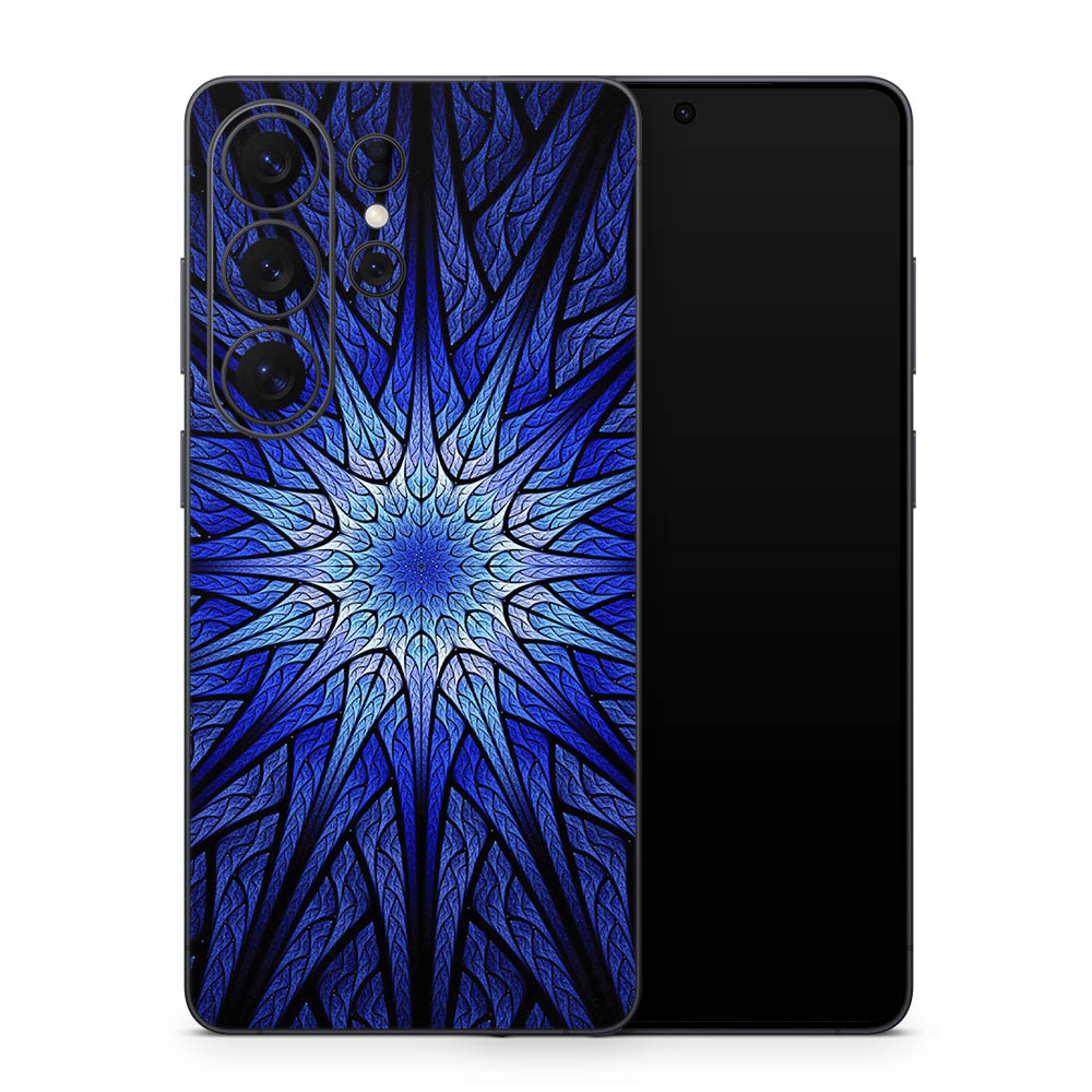 Blue Star Mandala Galaxy S26 Skin