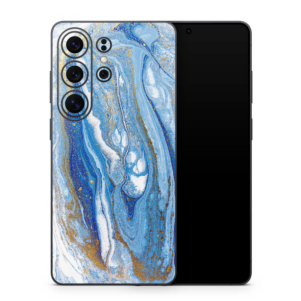 Blue Marble Sprinkles Galaxy S26 Skin