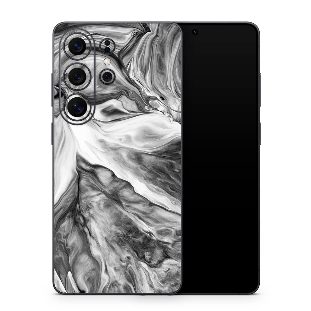 BW Marble Galaxy S26 Skin