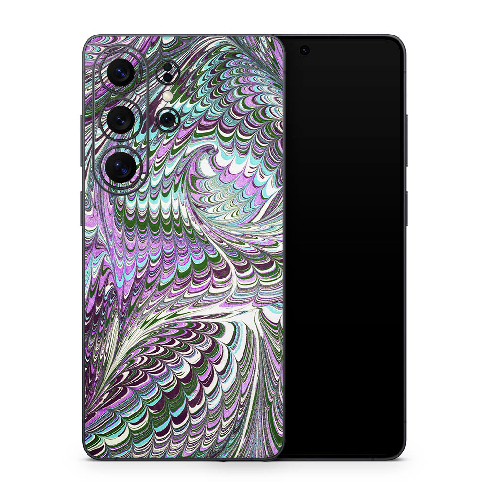 Ebru Marble Galaxy S26 Skin