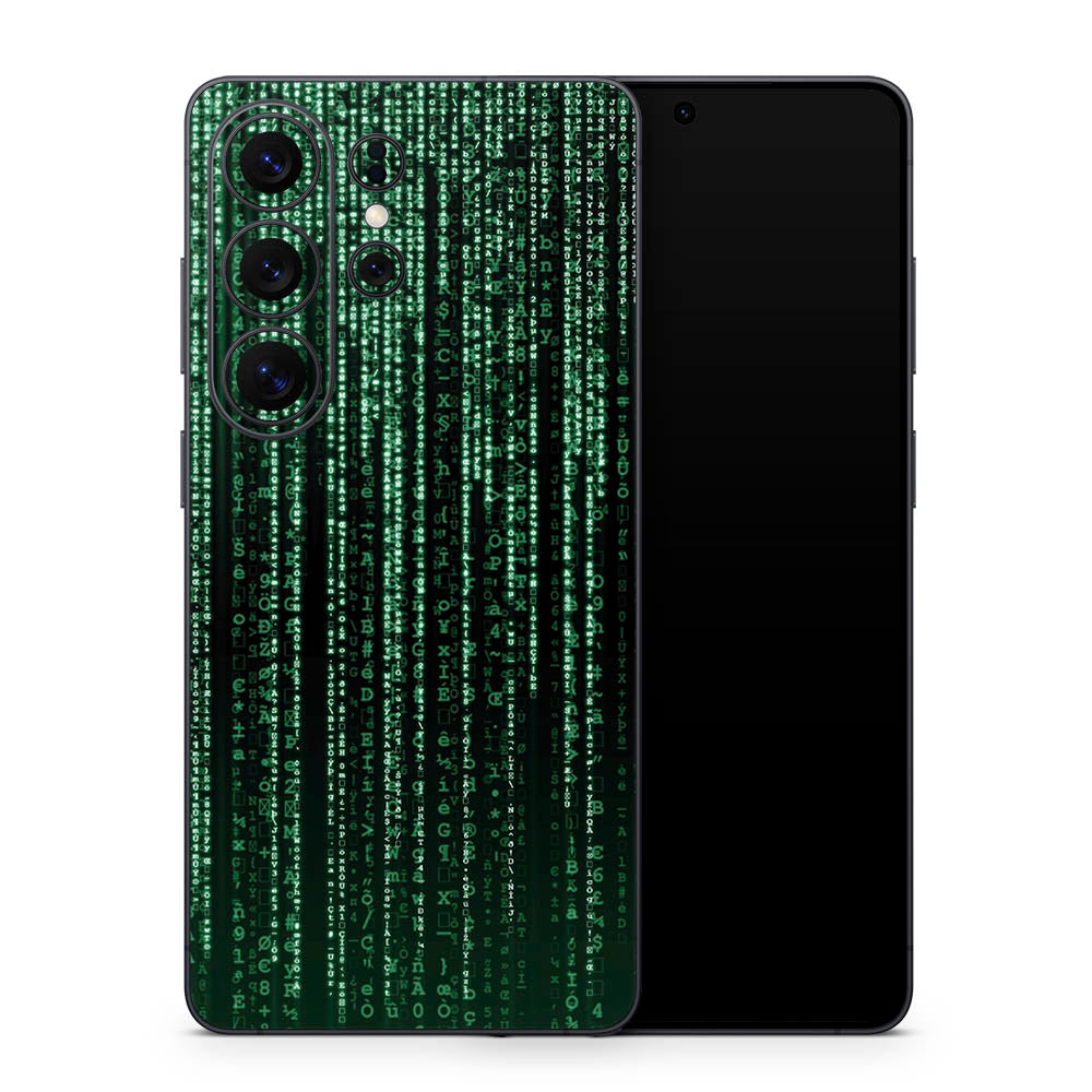 Matrix Code Galaxy S26 Skin