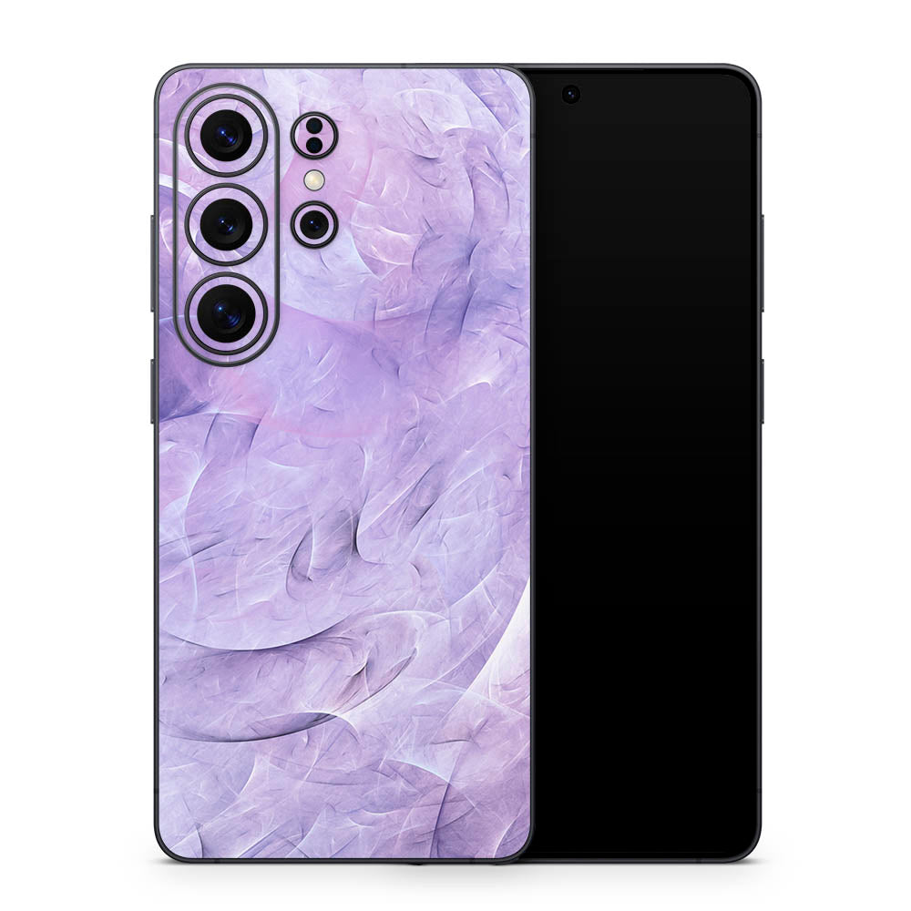 Periwinkle Fractal Galaxy S26 Skin