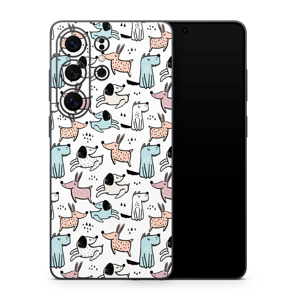Puppies and Dogs Galaxy S26 Skin