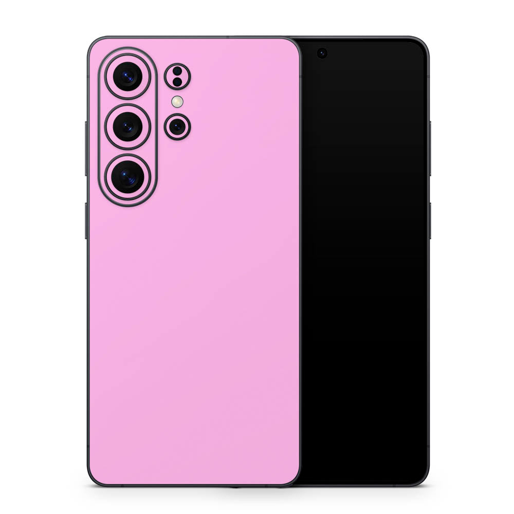 Baby Pink Galaxy S26 Skin