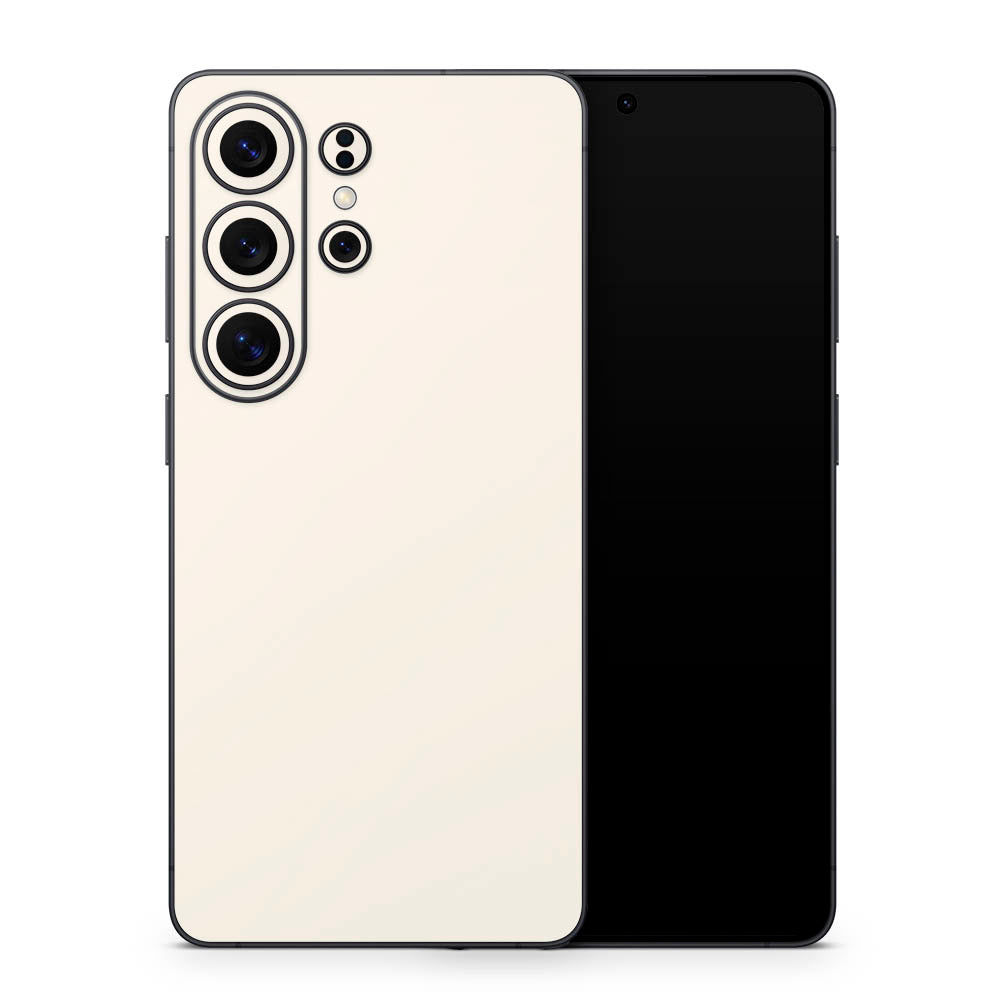 Cream Galaxy S26 Skin