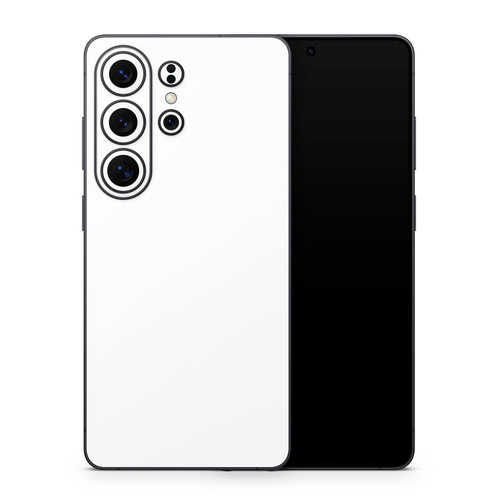 White Galaxy S26 Skin