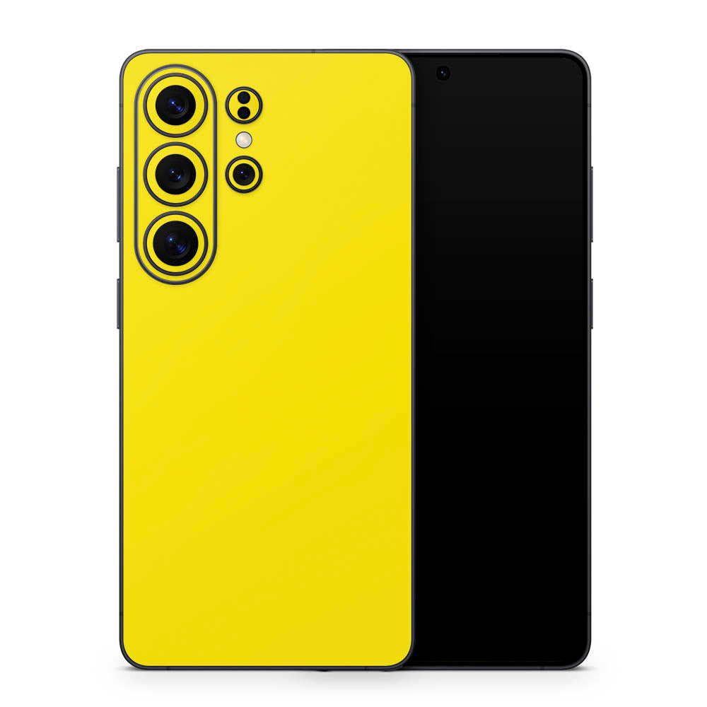 Yellow Galaxy S26 Skin
