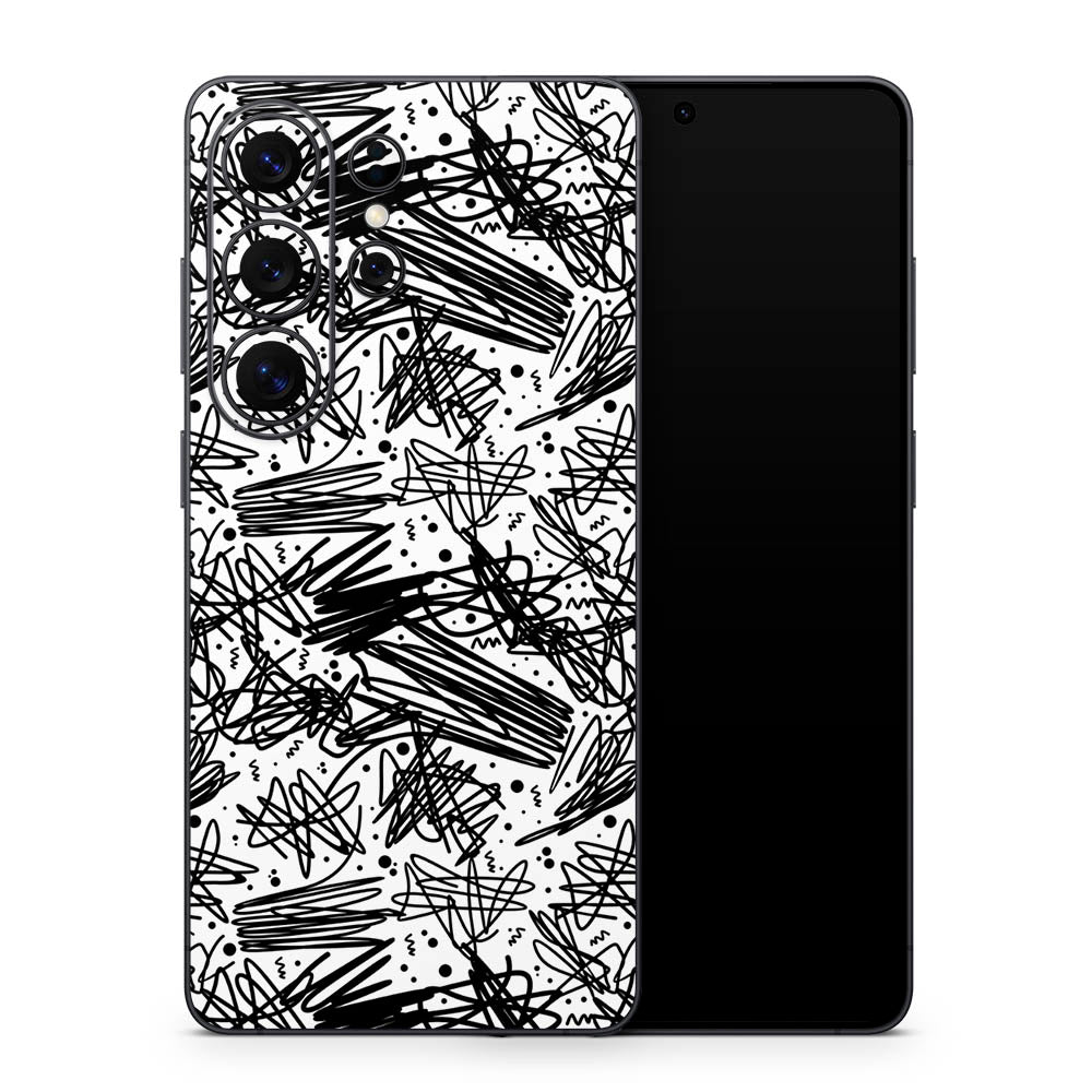 Scribble Galaxy S26 Skin