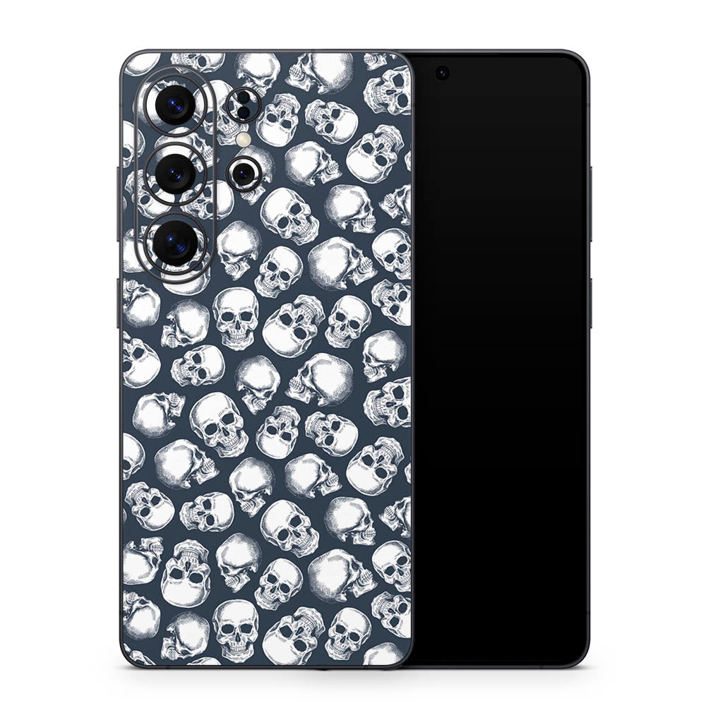 Skull Print Galaxy S26 Skin