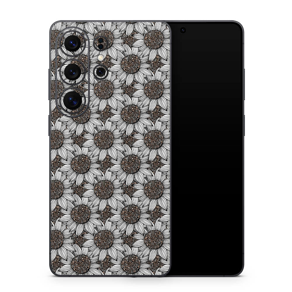 Dark Sunflower Galaxy S26 Skin