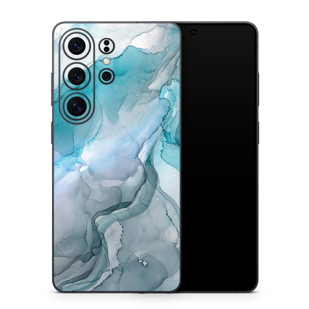 Cloudy Watercolour Galaxy S26 Skin