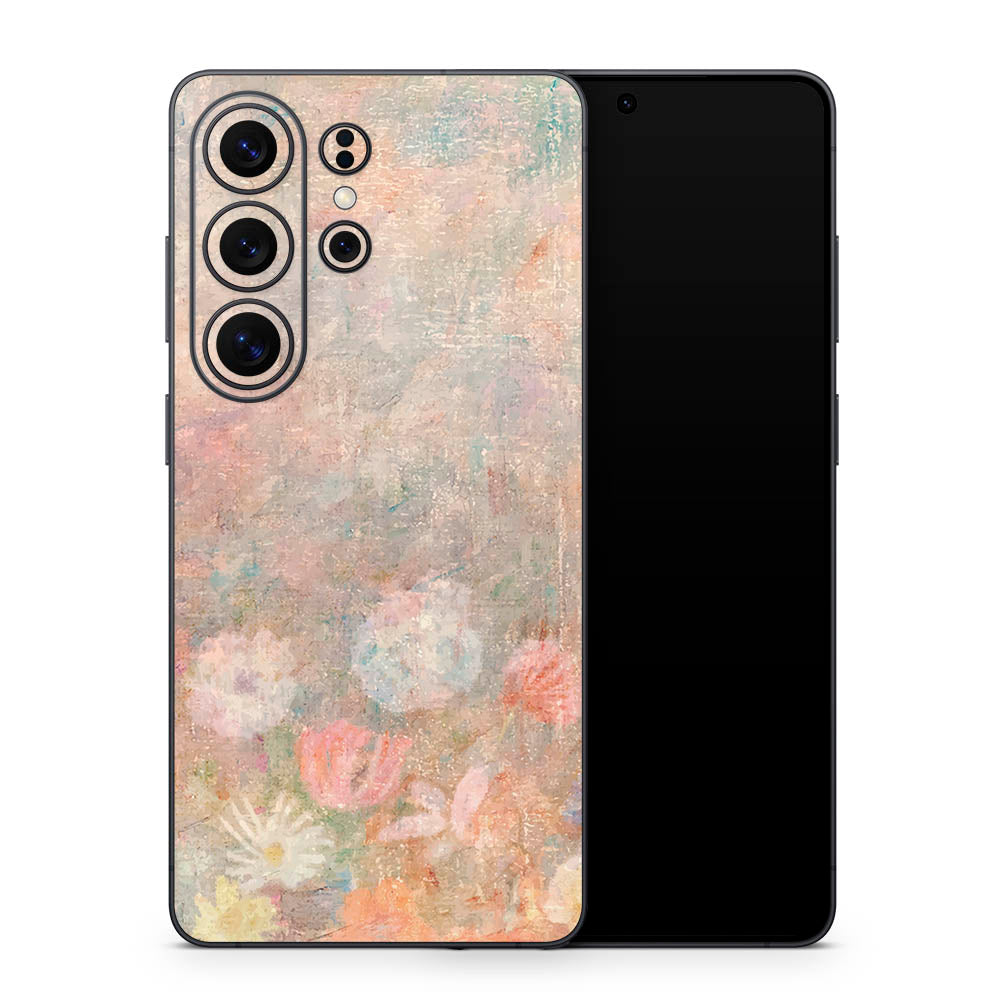 Floral Watercolour Haze Galaxy S26 Skin