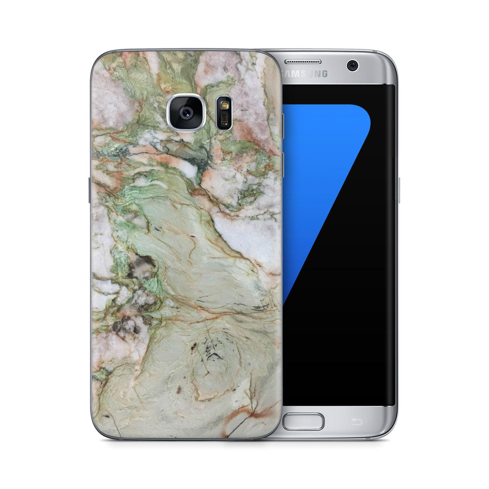 Jade Marble Galaxy S7 Skin