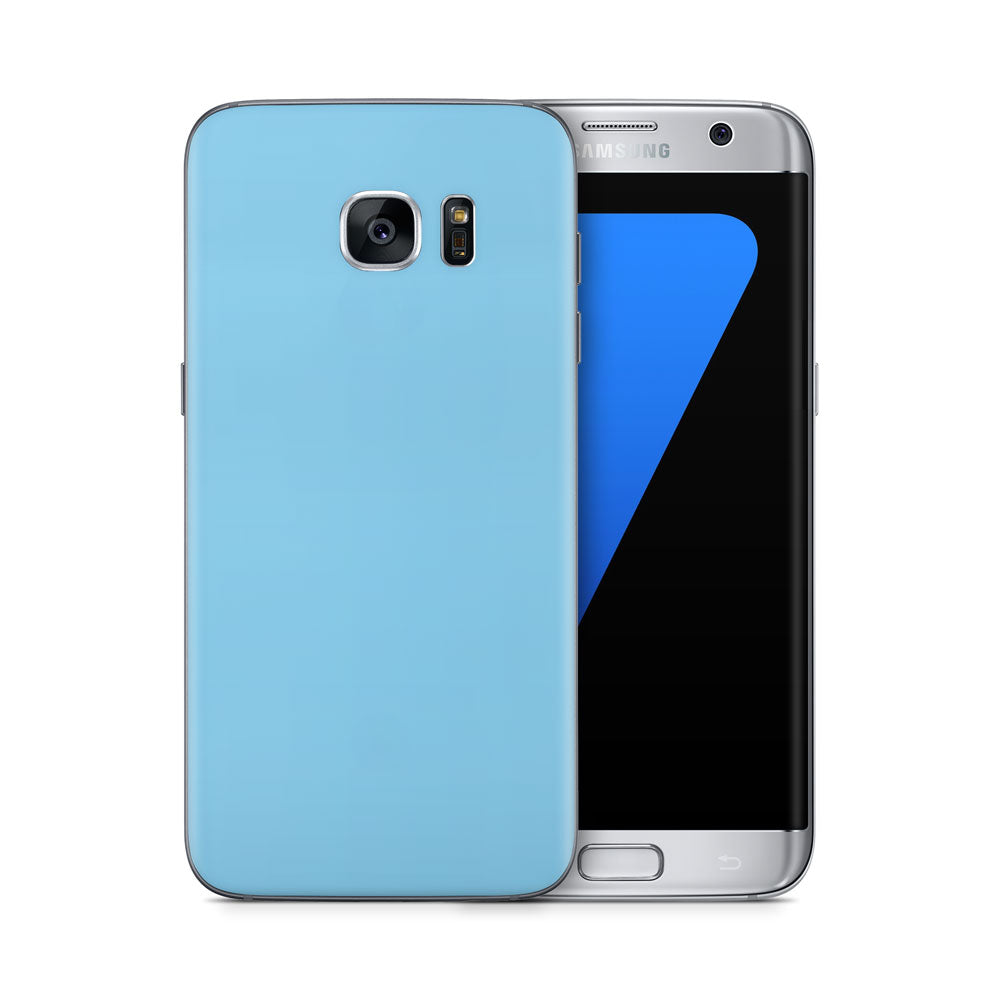 Baby Blue Galaxy S7 Skin