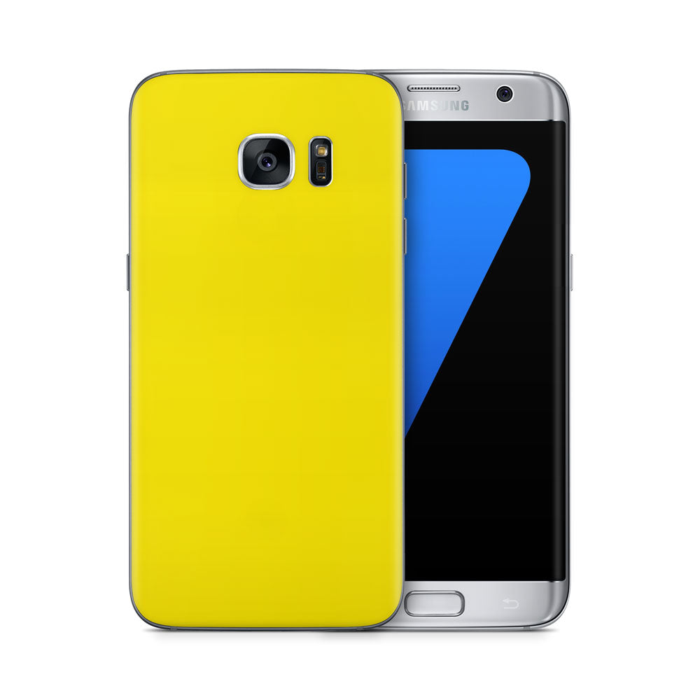 Yellow Galaxy S7 Skin