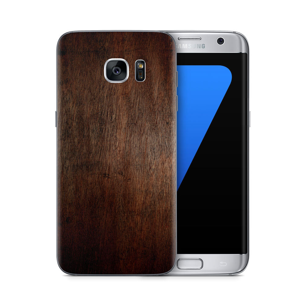 Brown Timber Galaxy S7 Skin
