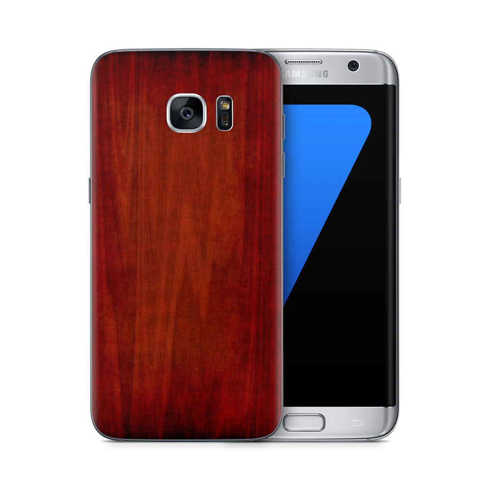 Red Wood Galaxy S7 Skin