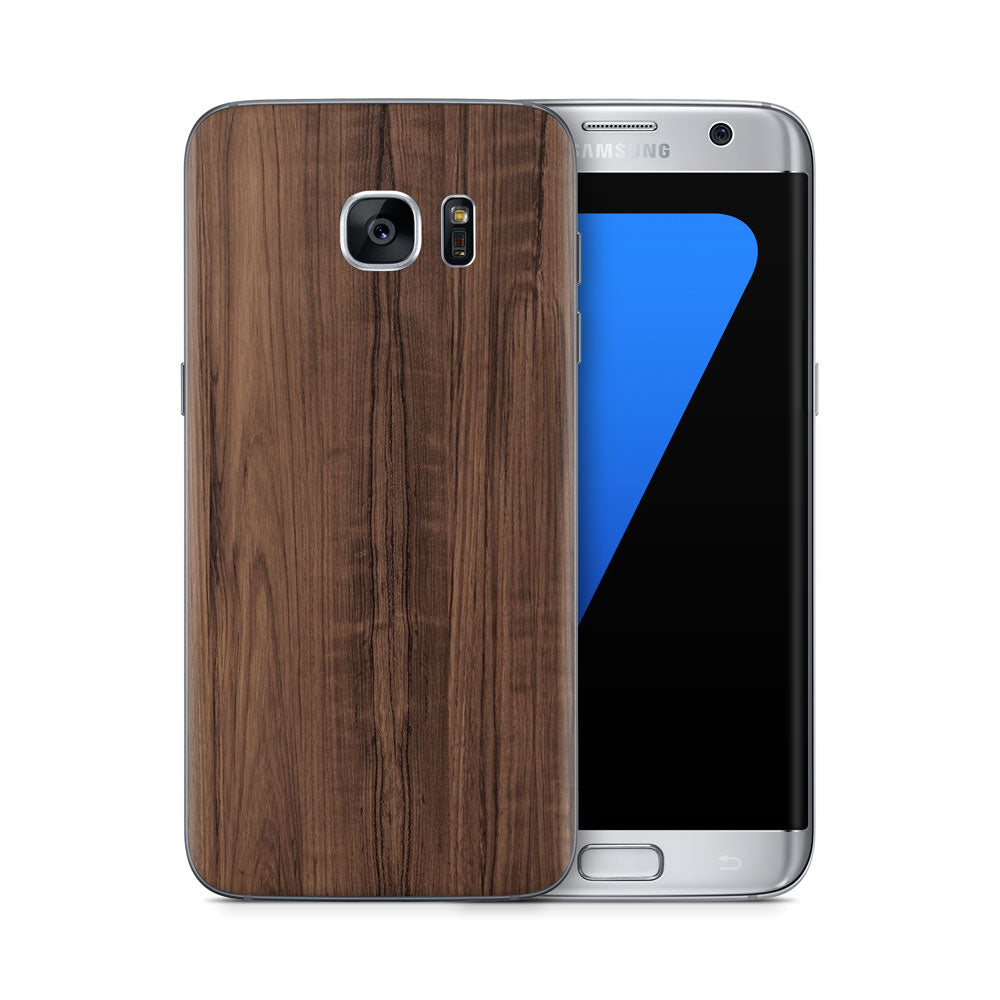 Teak Wood Galaxy S7 Skin