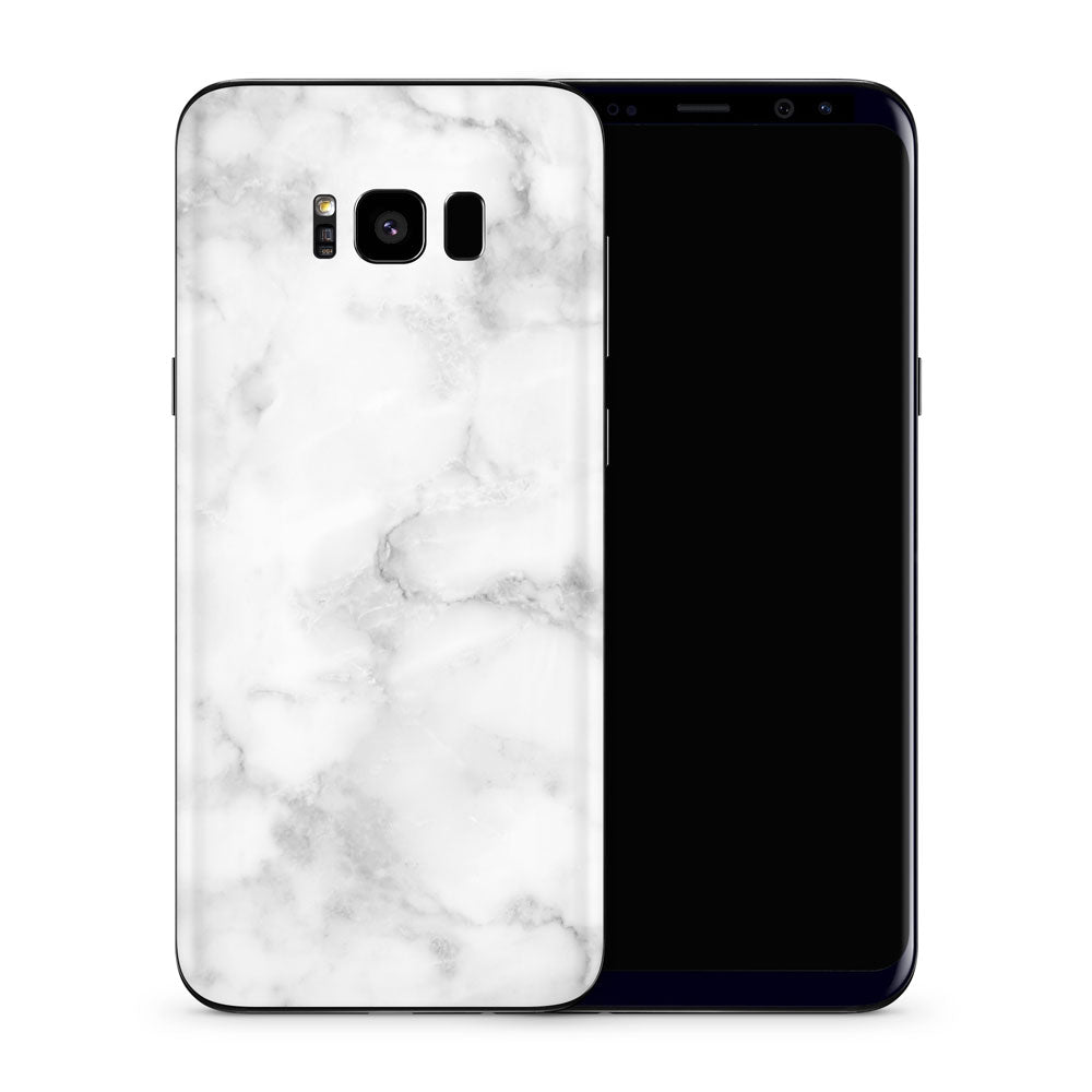 White Marble IV Galaxy S8 Skin