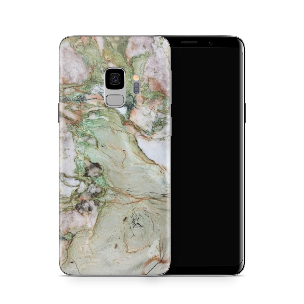 Jade Marble Galaxy S9 Skin