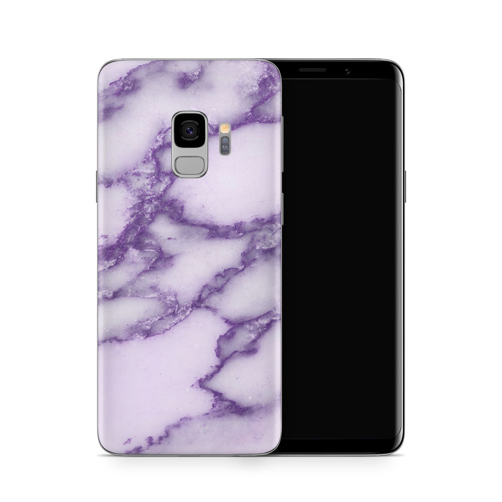 Purple Marble II Galaxy S9 Skin