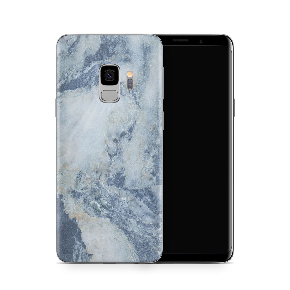 Slate Blue Marble Galaxy S9 Skin