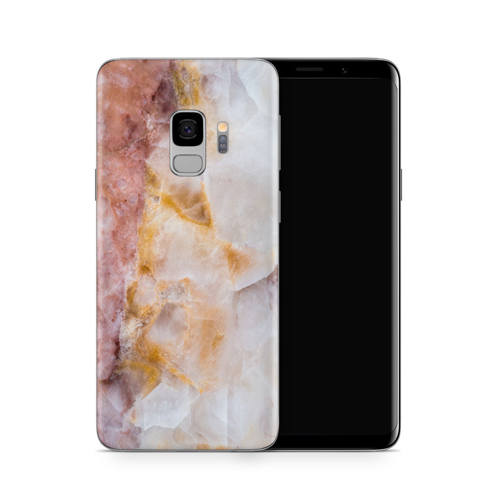Sunset Marble Galaxy S9 Skin