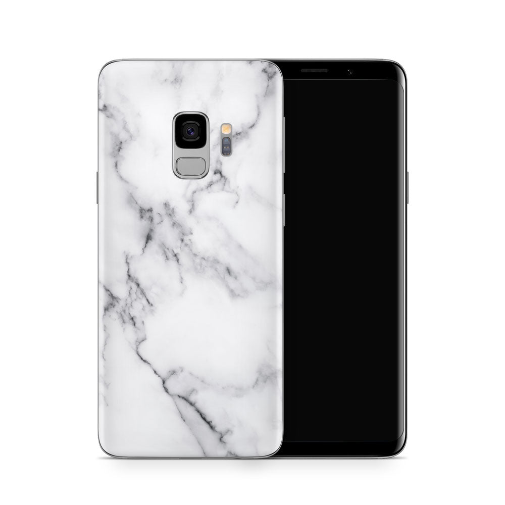 White Marble III Galaxy S9 Skin