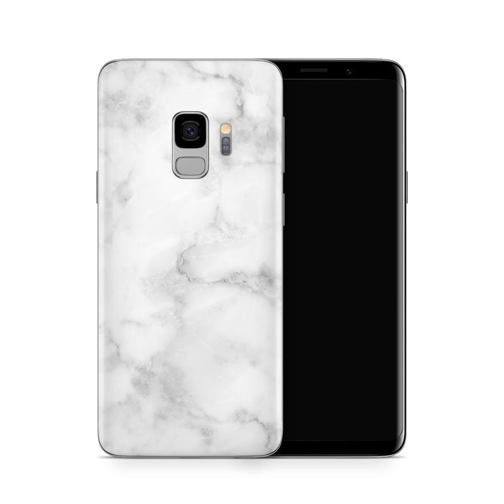White Marble IV Galaxy S9 Skin
