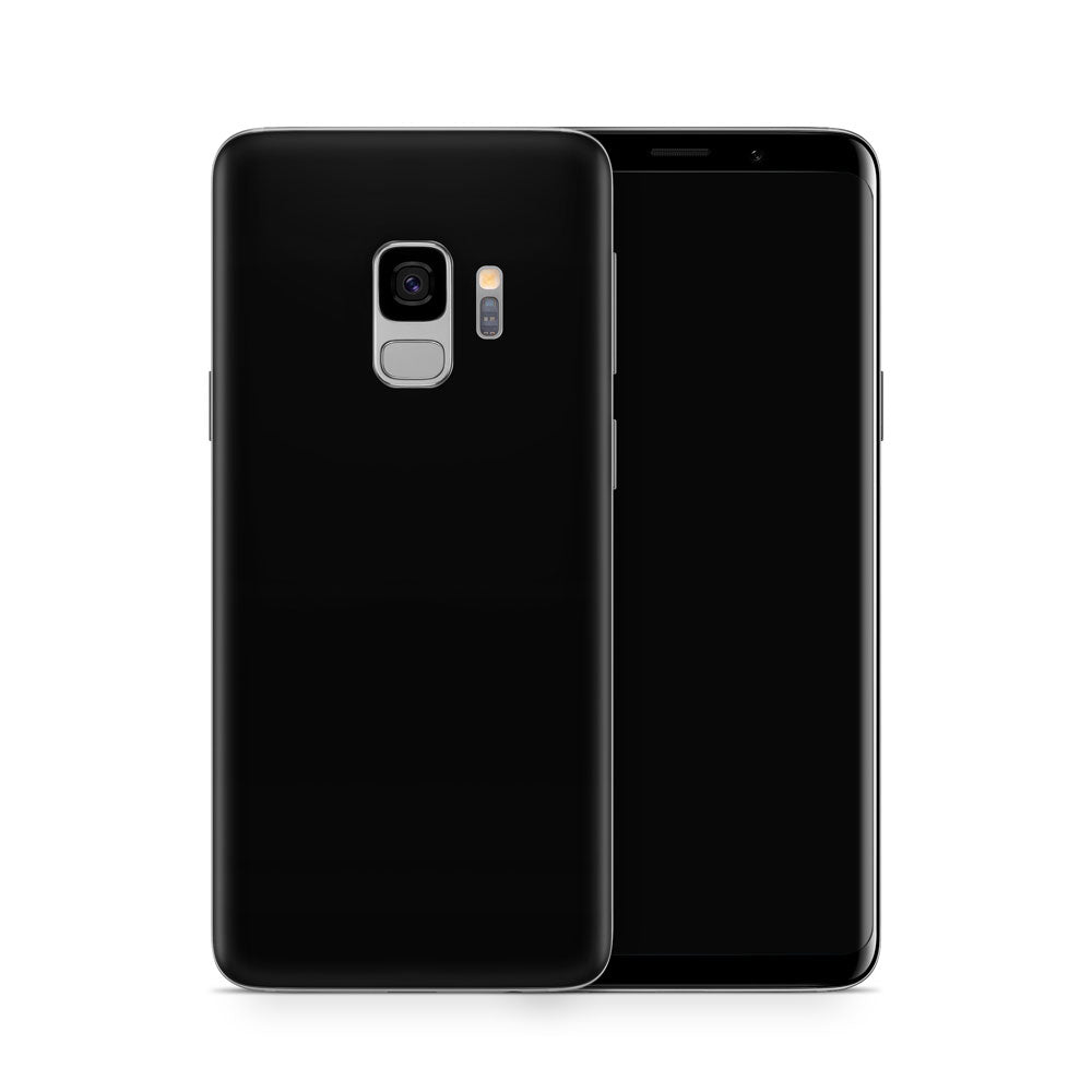 Black Galaxy S9 Skin