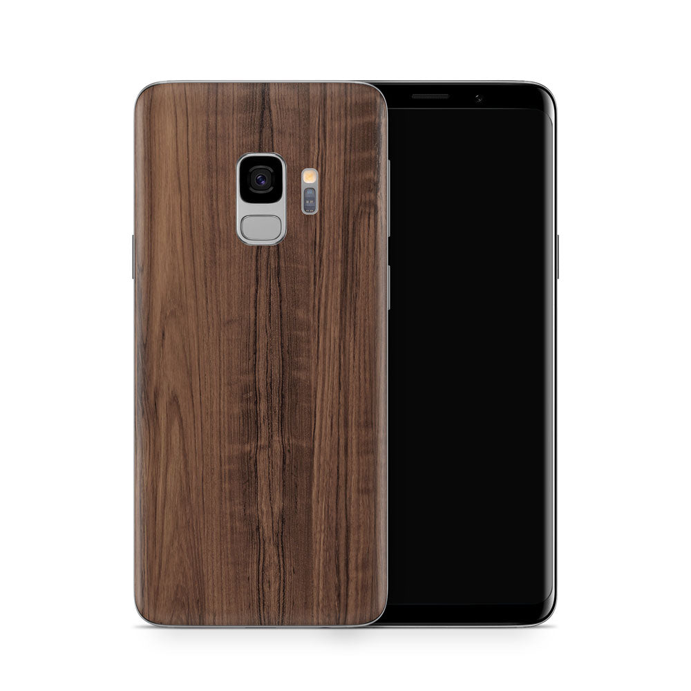 Teak Wood Galaxy S9 Skin