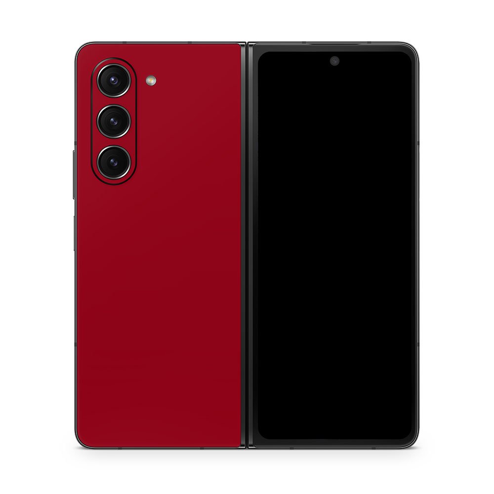 Red Galaxy Z Fold Skin