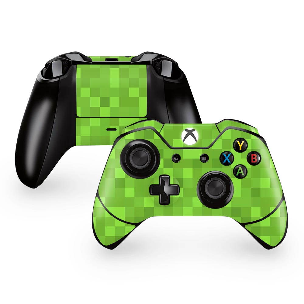 Pixel Lime Xbox One Controller Skin