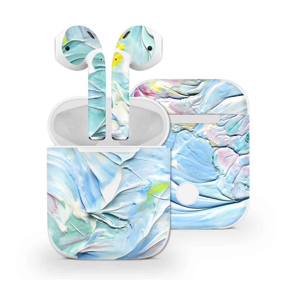 Acrylic Colour Apple Airpods Skin