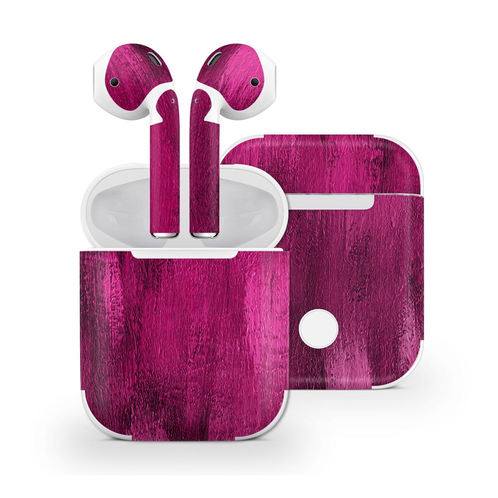 Brushed Pink Apple Airpods Skin