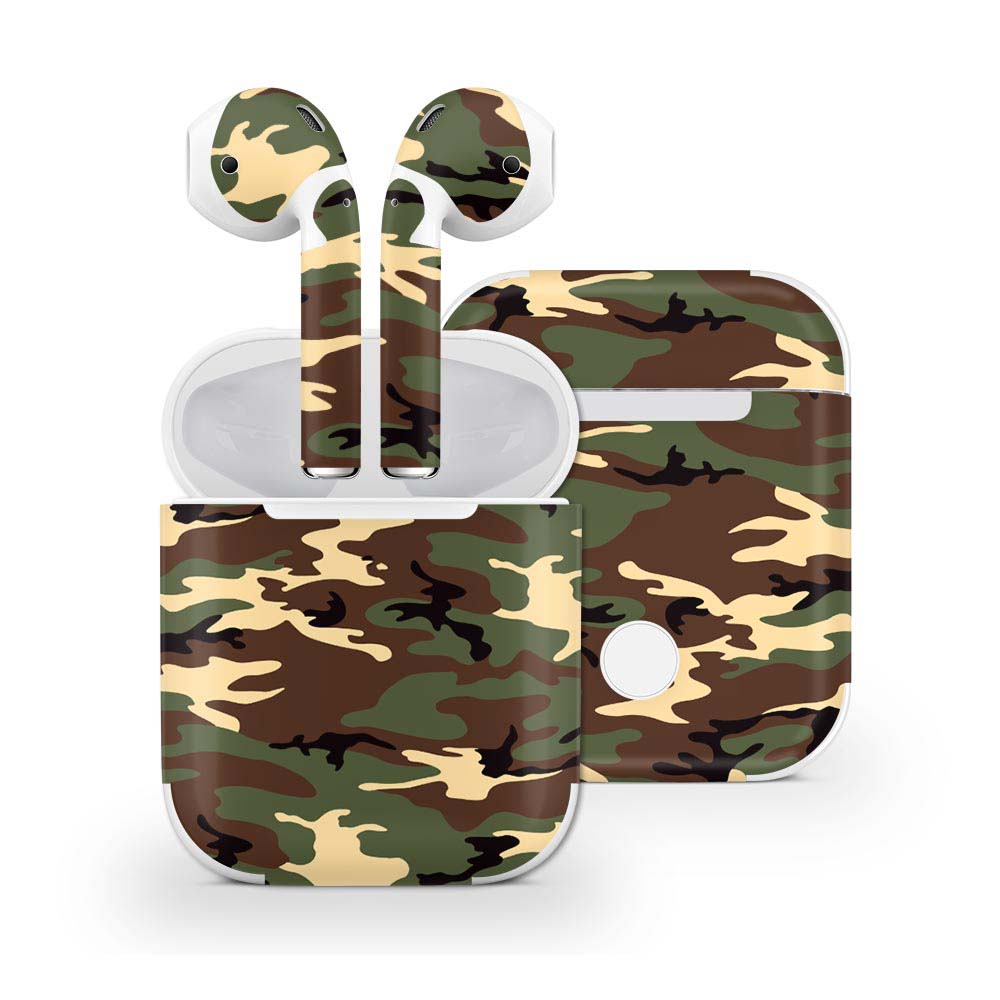 Army Camo Apple Airpods Skin