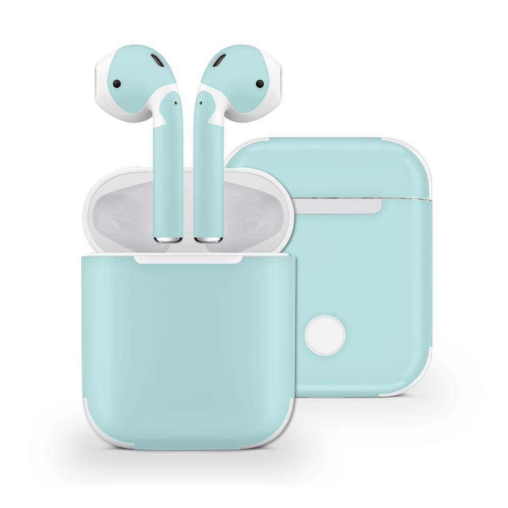 Mint Apple Airpods Skin