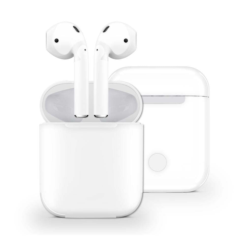 White Apple Airpods Skin