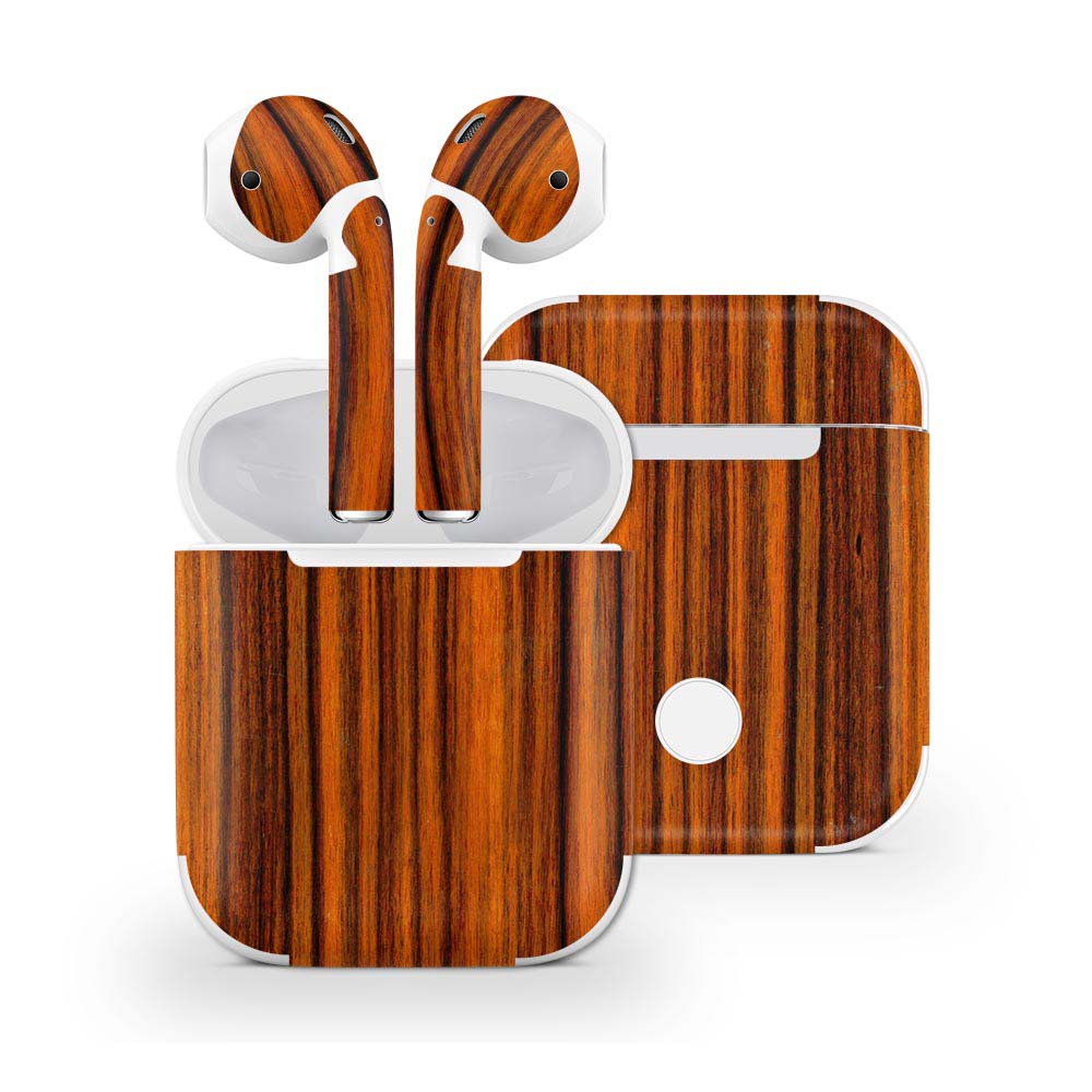 Walnut Light Apple Airpods Skin