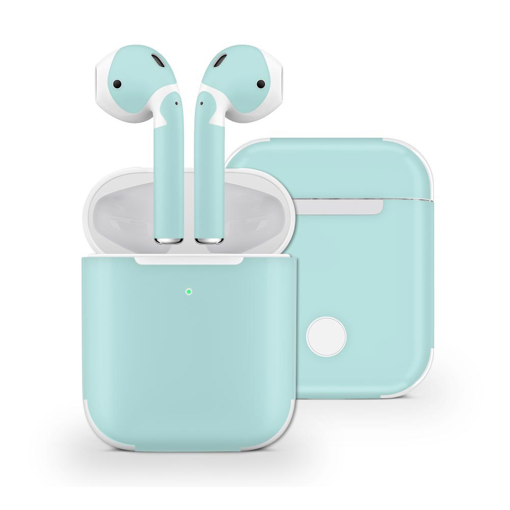 Mint Apple Airpods 2 Skin